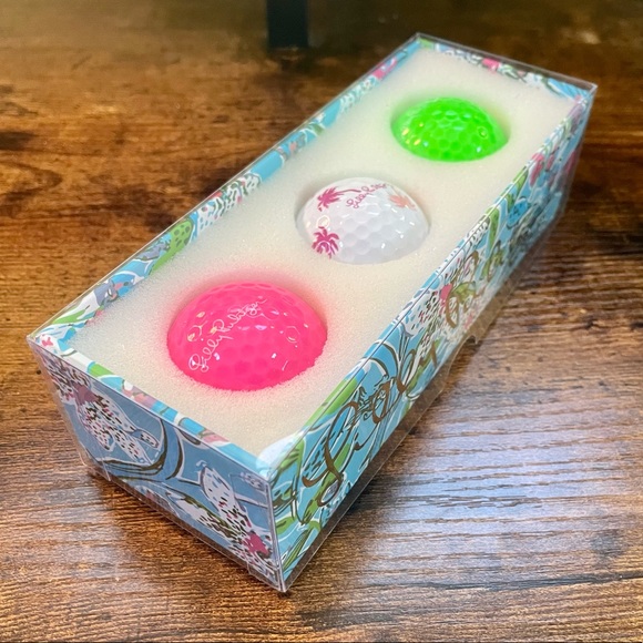 Lilly Pulitzer Golf Ball Set - Picture 4 of 6